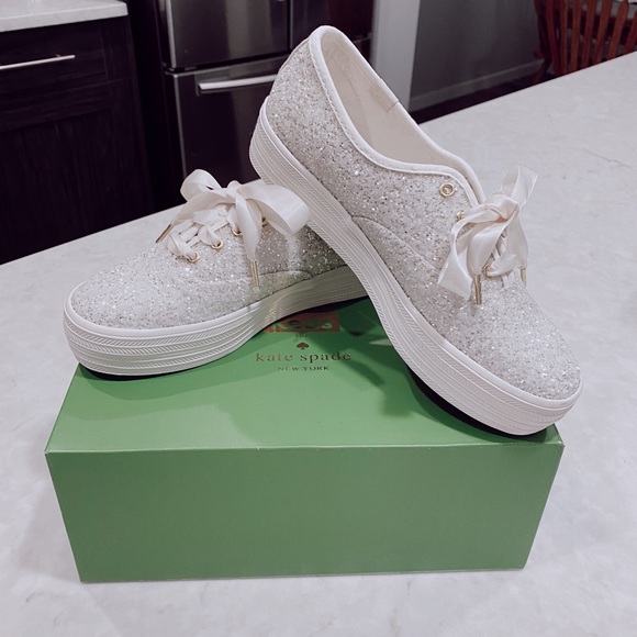 kate spade Shoes - Kate Spade Platform Sparkle Sneakers